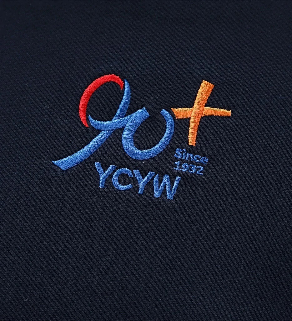 90+纪念拉链帽衫