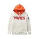 YWIES 连帽套头卫衣（白色）