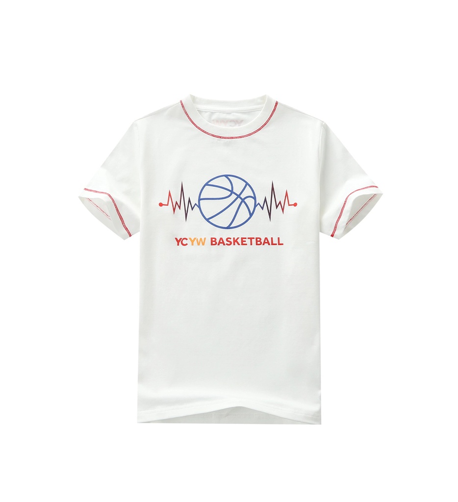 YCYW Basketball T-shirt
