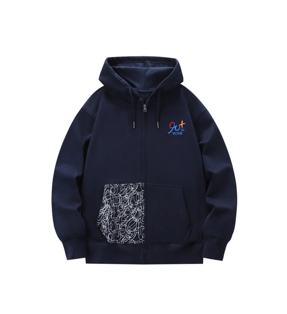 90+ Anniversary Zip-up Hoodie